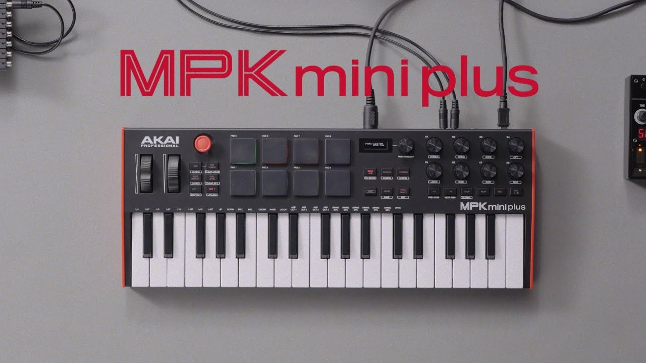 The new MPK Mini Plus | Akai Professional - YouTube