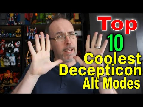 GotBot Counts Down: Top 10 Coolest Decepticon Alt Modes