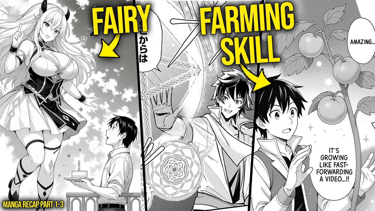 He's Reincarnated With Farming Skills That Make His Plants Give S+ Abilities When Ate | Manga Recaps