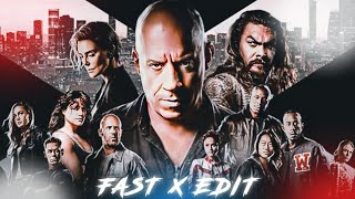Fast X Edit  Danza Kuduro  Fast And Furious 10 Edi