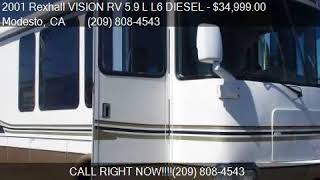 2001 Rexhall VISION RV 5.9 L L6 DIESEL  for sale in Modesto,