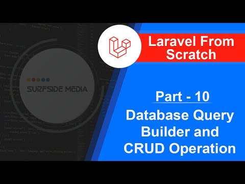 Laravel 6 2 Tutorial Database Query Builder and CRUD Operation