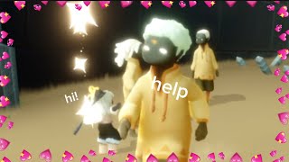 me when i make sky friends | Sky Cotl