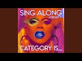 Category Is... Cast Version (Sing Along/Instrumental)