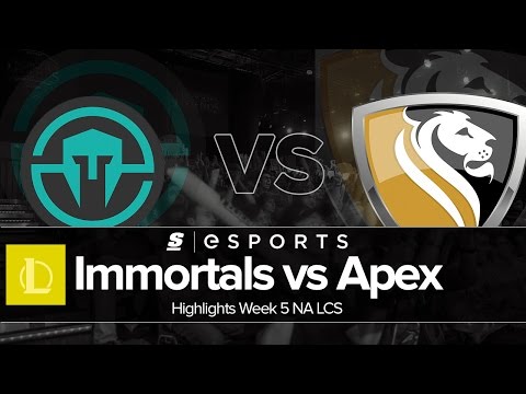 Highlights: IMT vs APX (NA LCS Summer W5D2 Full Series)