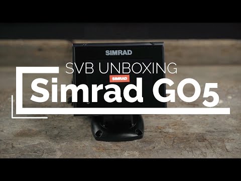Simrad GO5 XSE unboxing & package contents | SVB