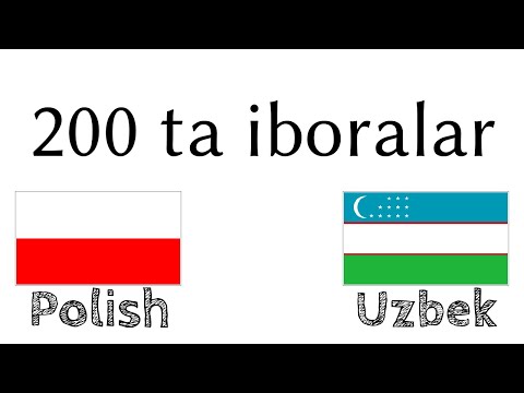 200 ta iboralar - Polyakcha - Oʻzbekcha