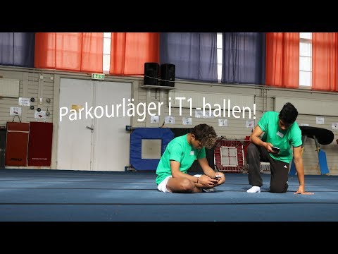 Parkourläger i T1 hallen!