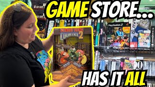 I Found TOO MUCH At This Retro Game Store