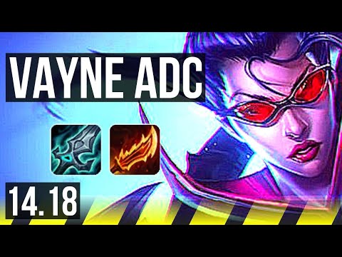 VAYNE & Soraka vs VARUS & Karma (ADC) | 13/2/4, Legendary | NA Master | 14.18