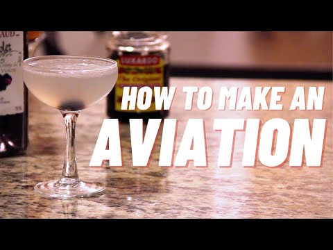 How to make an Aviation cocktail - Locked Down & Loaded: Ep 5