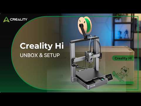 Impresora 3D Creality Hi: Unboxing y ensamble - Casa Diaz