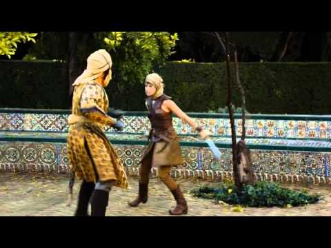 Game of Thrones S05E06 :Jamie and Bronn against the snake sisters