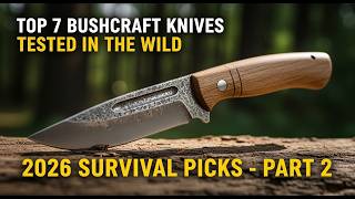 7 Best Bushcraft Knives Tested in the Wild (2026 Survival Pi