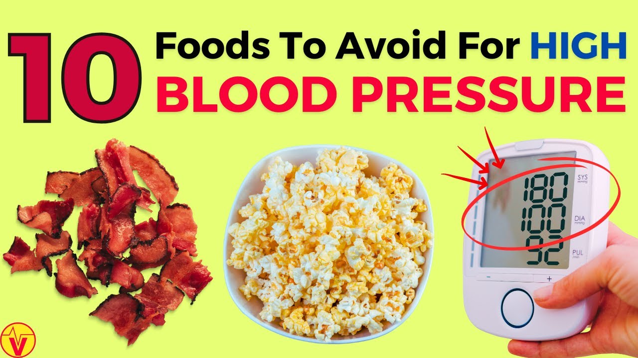 10 Foods To AVOID If You Have HIGH BLOOD PRESSURE! (Avoid These Worst Foods) | VisitJoy