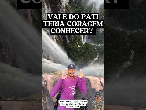 GOSTARIA CONHECER TEM CORAGEM?😱#VALEDOPATI #CHAPADADIAMANTINA #BAHIA #falls #CACHOEIRA #TREKKING