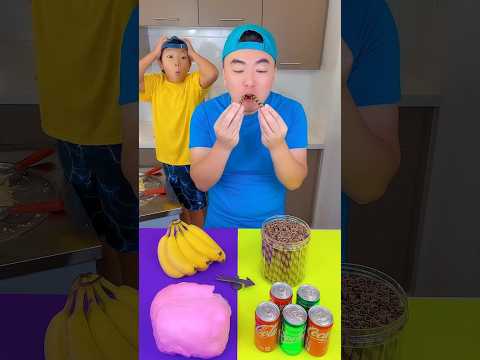 Cocomelon cake vs mcdonald ice cream challenge! 🍨 #funny #shorts by Ethan Funny Family