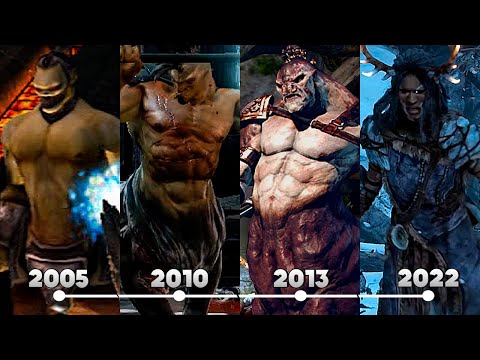 Evolution of Centaur in God of War Games (2005 - 2022)