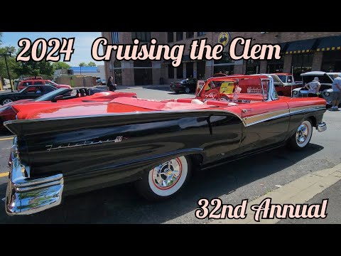 PART 1 of 2 CRUISIN' THE CLEM 32nd Annual 2024 Mt. Clemens, MI