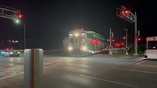 Slow approach OCC & Bike cars!! GO 7437 254S and 7434 631N at Kennedy Rd