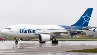 *Final Flight!!* Air Transat Airbus A310 Final ever landing in Montreal-Mirabel (YMX/CYMX)