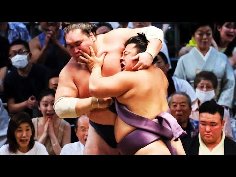 Hatsu Basho 2024 Day 6 Terunofuji vs Tobizaru