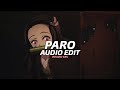 paro (slowed & reverbed) - nej'『edit audio』