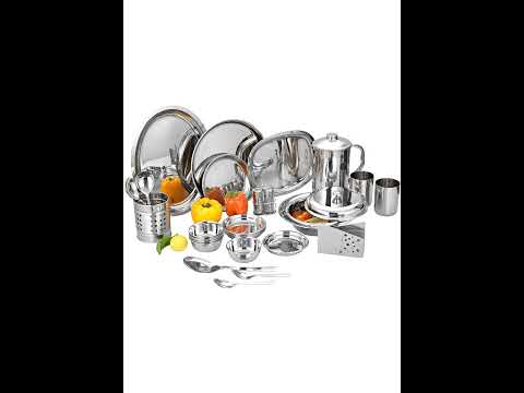 Stainless Steel Dinner Set 51 Pcs