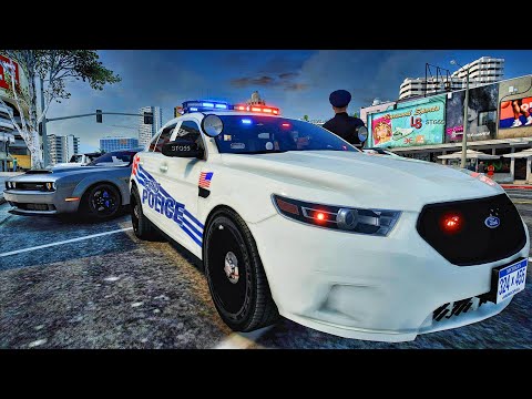 GTA 5 Mod Detroit City Patrol| GTA 5 Lspdfr Mod| 4K
