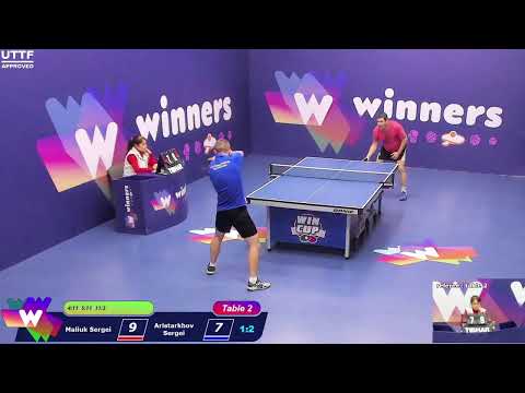 WINners CUP table 2  01.12  Maliuk Sergei - Aristarkhov Sergei 19:00