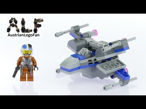 Vidéo LEGO Star Wars 75125 : Resistance X-Wing Fighter