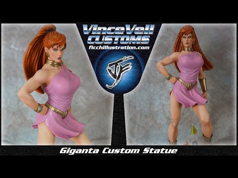 Giganta Custom Statue from Sideshow Power Girl
