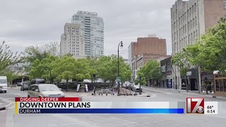 What future plans are in store for downtown Durham?