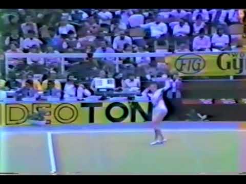 2nd T ROM Mihaela Stanulet FX   1983 World Gymnastics Championships 9 550
