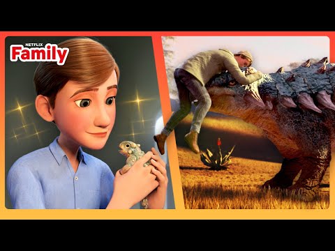 Ben + Bumpy = Jurassic Besties | Jurassic World: Camp Cretaceous & Chaos Theory | Netflix Family