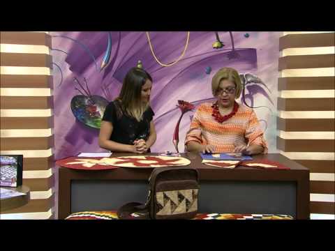 Como Fazer Uma Toalha Redonda com Régua de 10º