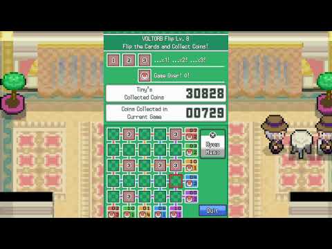 HGSS Voltorb Flip - 50000 Coins + 3 Shinys in 10 Minutes