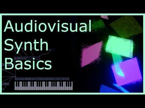 Audiovisual Synth Basics | Max/MSP Tutorial