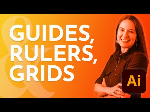 Guides, Rulers and Grids Overview – How to Use Rulers and Guides & Show Grid |  Illustrator Tutorial