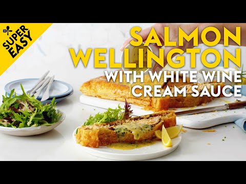 Easy salmon Wellington recipe | aka puff pastry salmon | delicious. Australia