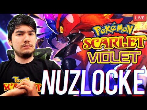 🔴NUZLOCKE DAY 3 STORY GRIND TODAY ! GYMS + TITIANS ONLY !  [ NEW POKEMON SCARLET VIOLET ] 🔴