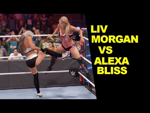 WWE 2K22 Liv Morgan vs Alexa Bliss - Extreme Rules