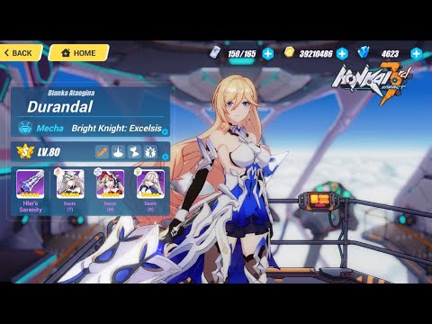 Test Durandal Bright Knight: Excelsis | Bounty Mark - HI3Sea