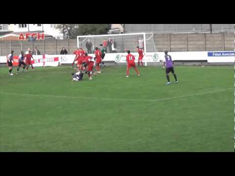 Harrow Borough 1 AFC Hornchurch 1 - FA Trophy (05 Nov 11) - Styles goal