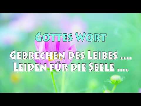 KG 5995 - GEBRECHEN DES LEIBES .... LEIDEN FÜR DIE SEELE ....