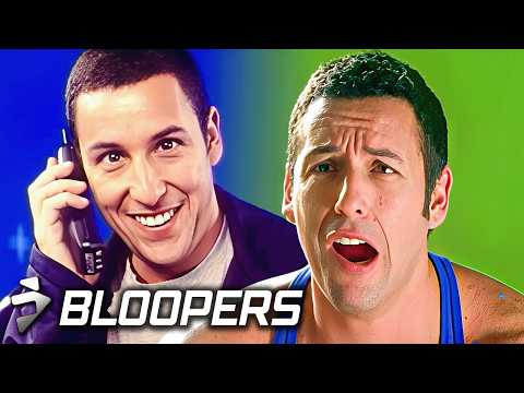 ADAM SANDLER Funniest Bloopers & Gag Reel | Hilarious Movie Outtakes!