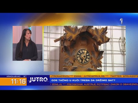 JUTRO - Gde tačno u kući treba da držimo sat | PRVA