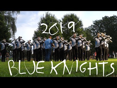 Blue Knights 2019 in the lot - Allentown, PA - Hornline