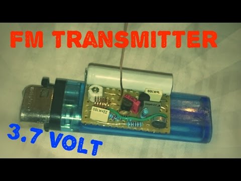Mini FM Transmitter Selber bauen 3,7 Volt