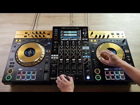 PRO DJ DOES EPIC MIX ON GOLD XDJ-XZ (Fast & Creative DJ Mixing)